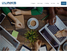 Tablet Screenshot of linkstechnology.com